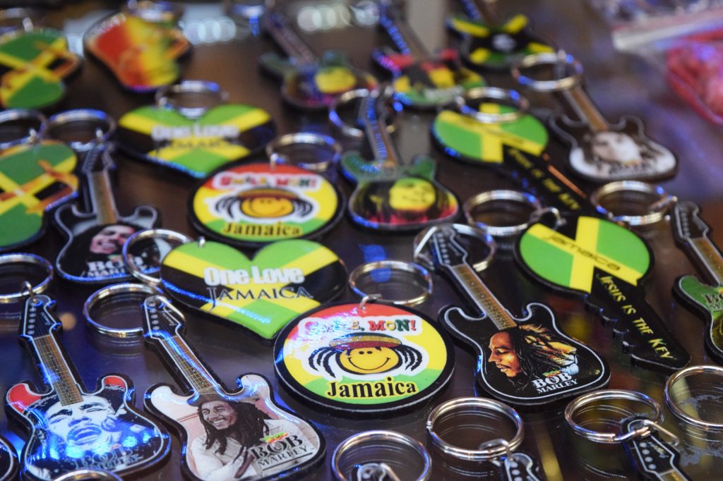 Key cahin image used within product image in gift shop